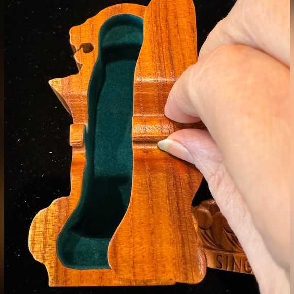 Wooden Chinese Dragon Puzzle Box - Picture 4 of 13